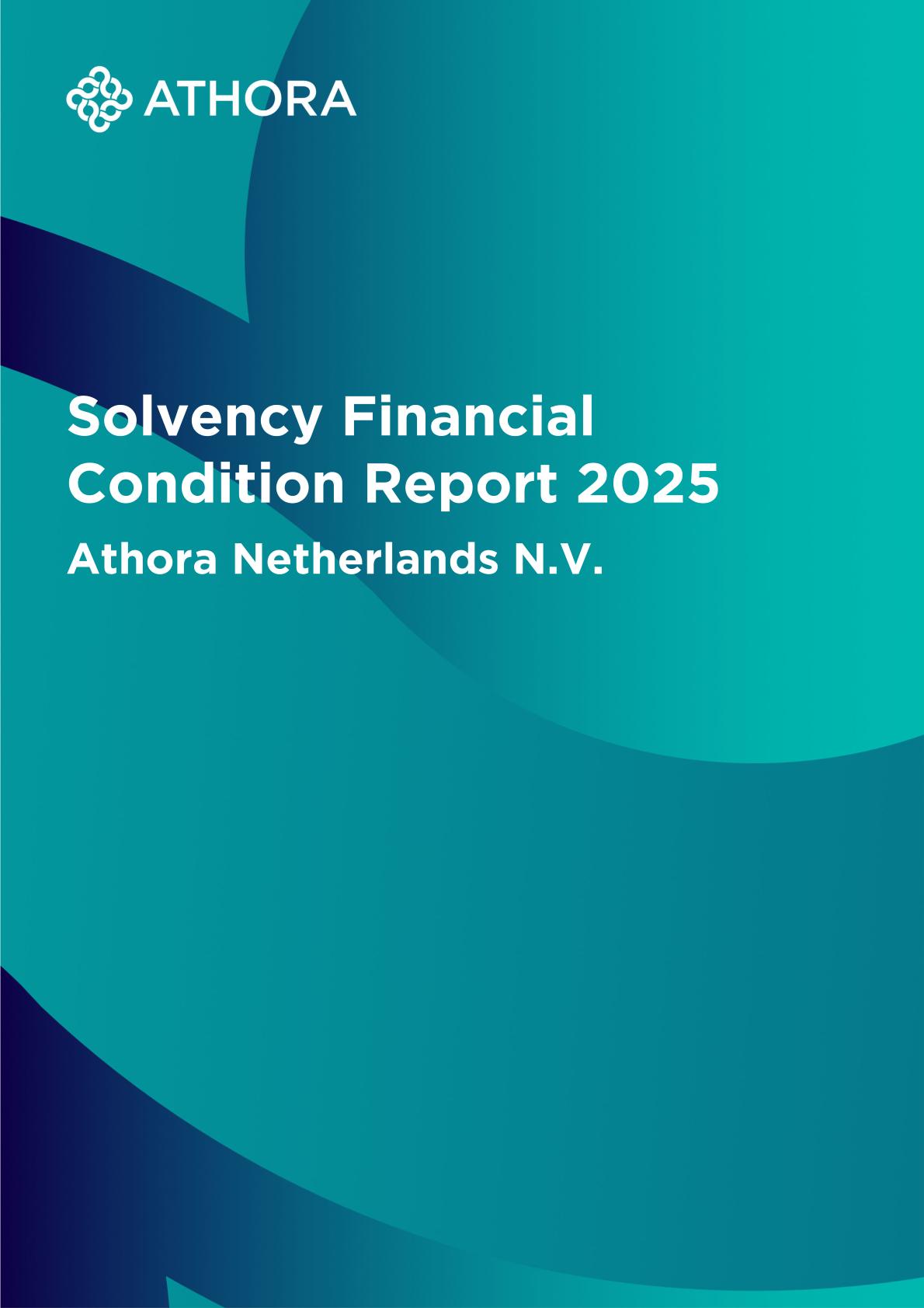 Cover SFCR Athora Netherlands 2025