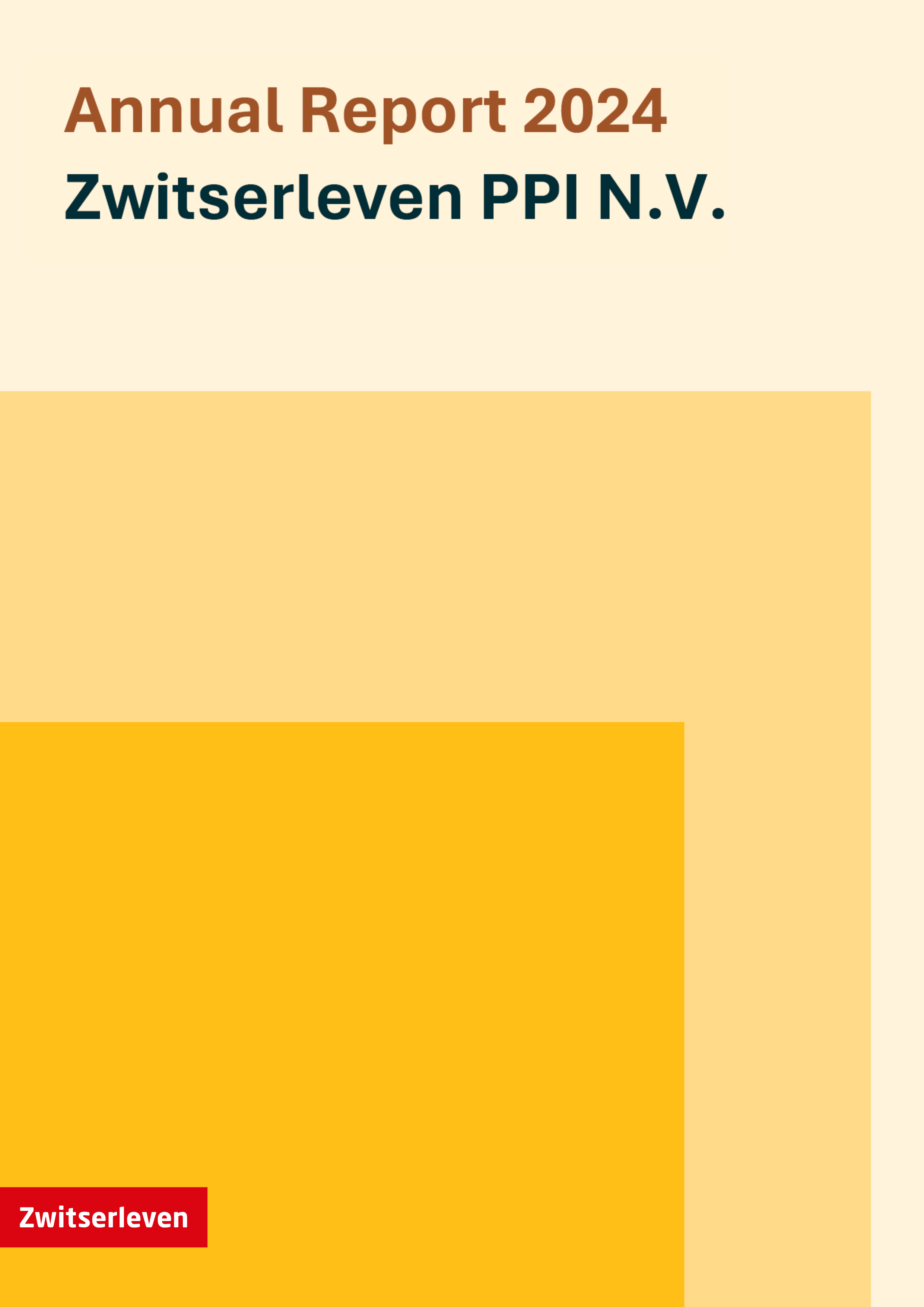 Cover Annual Report Zwitserleven PPI N.V. 2024