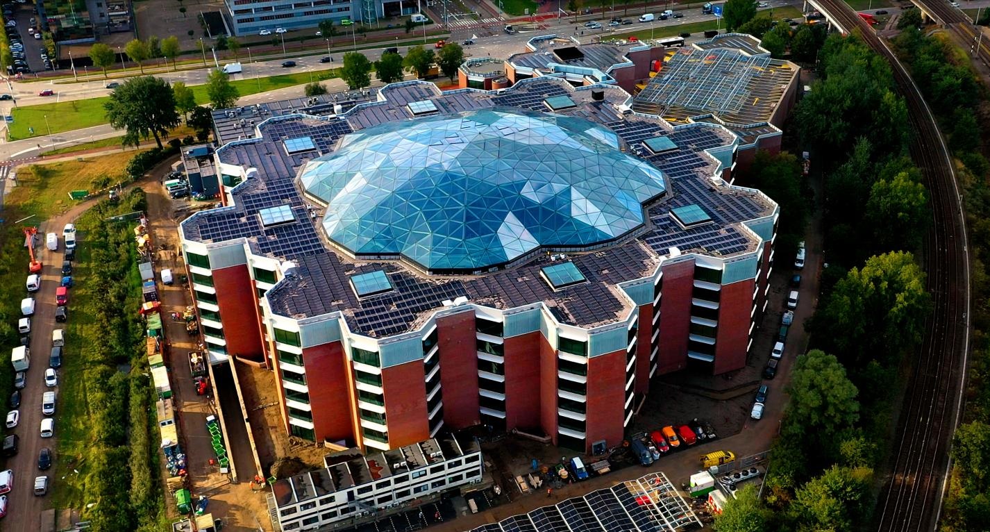Birdeye picture of the Edge West Building